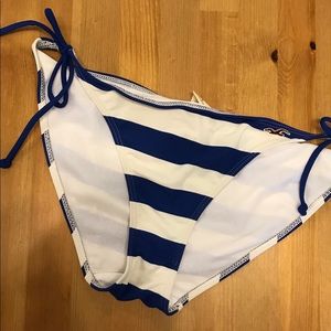 Hollister Striped Bikini Bottoms